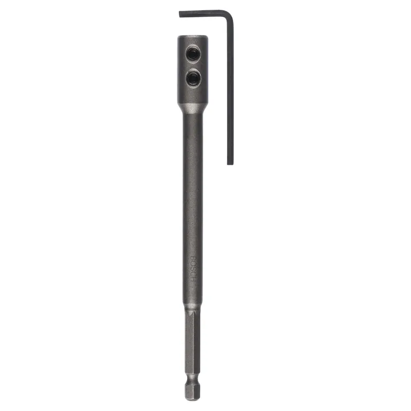 Abverkauf Bosch Verlängerung 1/4 Sechskantschaft für Flachfräsbohrer Self Cut Speed 152 mm - 2608595422