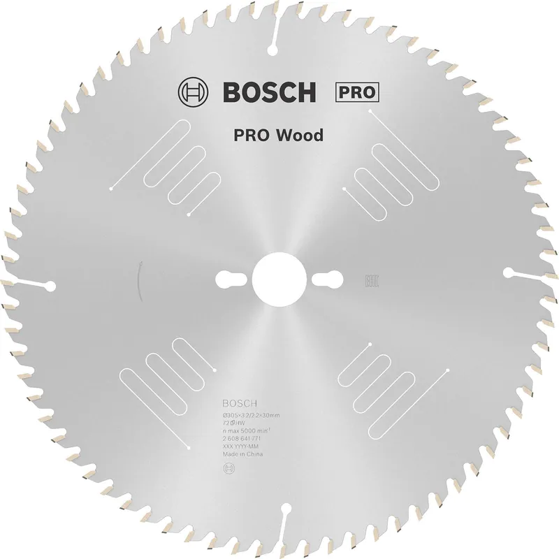 Sale Bosch PRO Wood Kreissägeblatt 305 x 3,2 x 30 mm - 2608641771