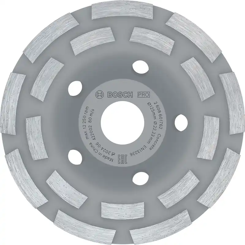 Bosch PRO Concrete Schleifkopf 50 x 125 mm 22,23 mm - 2608601762 Wochenendangebot