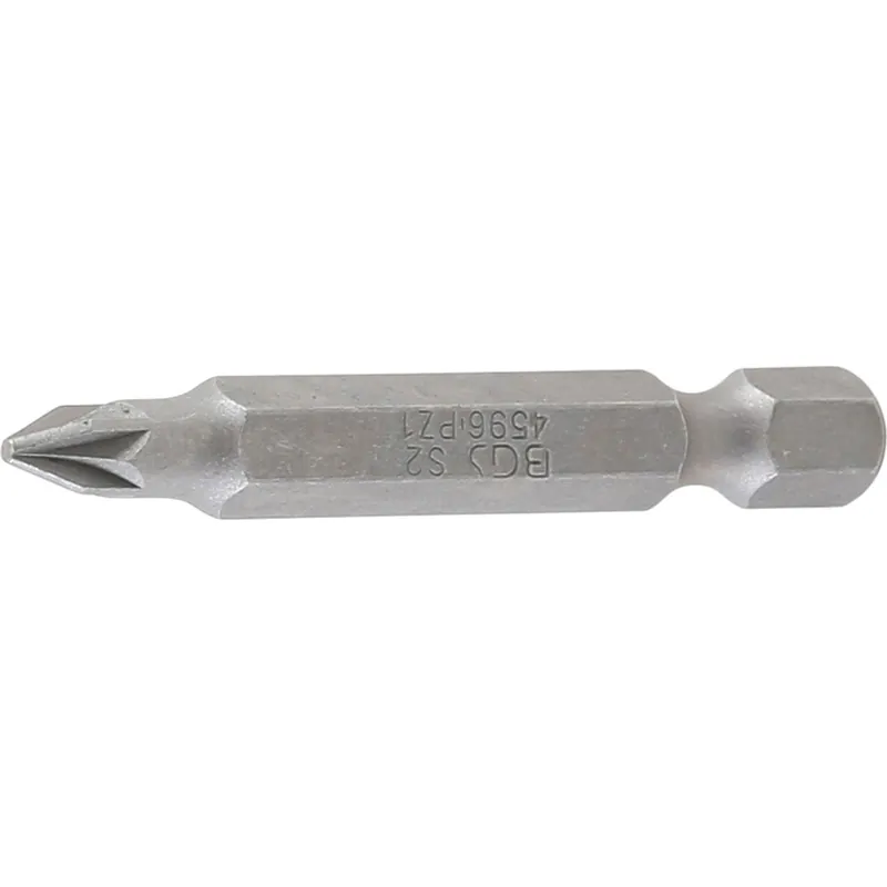 BGS Bit Länge 50 mm Antrieb Außensechskant 6,3 mm (1/4") Kreuzschlitz PZ1 - 4596 Schnäppchen