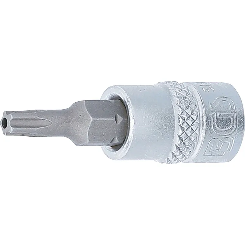 BGS Bit-Einsatz Antrieb Innenvierkant 6,3 mm (1/4") TS-Profil (für Torx Plus) mit Bohrung TS20 - 5184-TS20 Bestseller