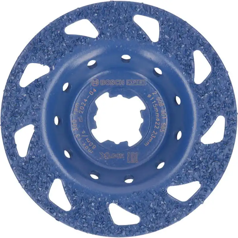 Echt Bosch EXPERT Multi Material Carbide-Topfscheibe med. flach X-LOCK 115 mm 22,23 mm - 2608901685