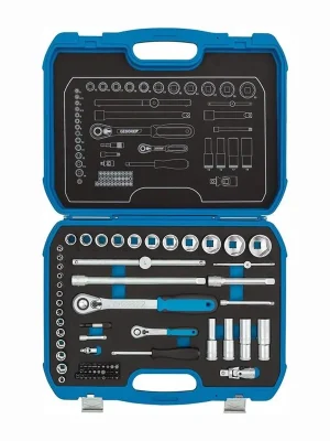 Bestpreis Gedore Steckschlüsselsatz 19 BMC 20 69tlg. 1/4 + 1/2″ SW 4 - 32 mm Anzahl Zähne 60/40 6-kant - 3108902