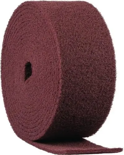 KLINGSPOR Schleifvliesrolle NRO 400 Länge 10 m Breite 150 mm very fine rotbraun - 258893 Geprüft