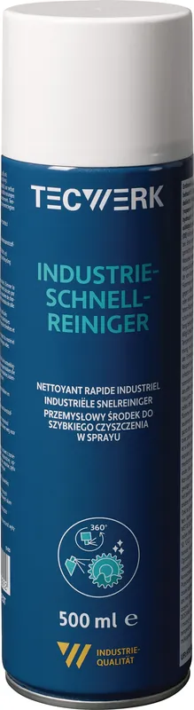 Direktkauf Industrieschnellreiniger 500ml Spraydose TECWERK