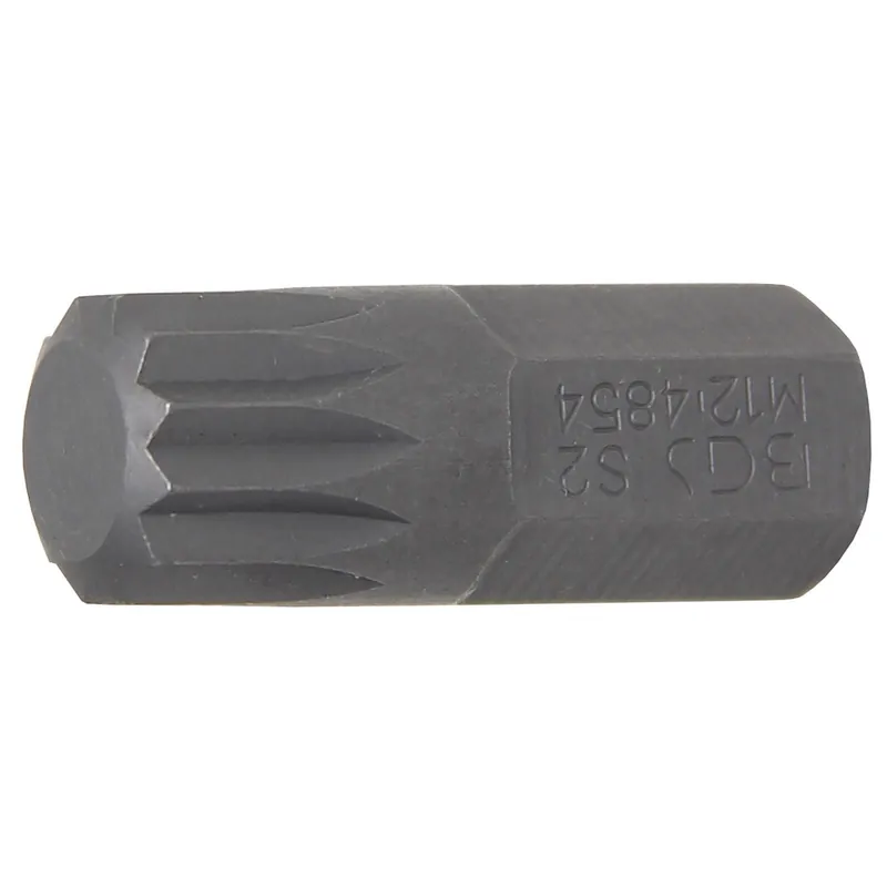 BGS Bit Antrieb Außensechskant 10 mm (3/8") Innenvielzahn (für XZN) M12 - 4854 Kostenloser Versand