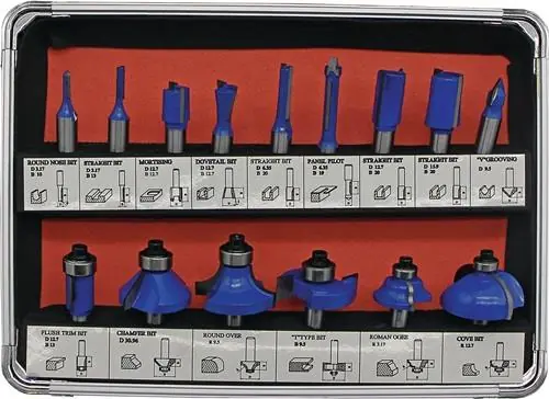 Preisknaller FISCH HM-Oberfräserkassette 973CT15A 15-teilig Schaft-Ø 8 mm - 973CT15A