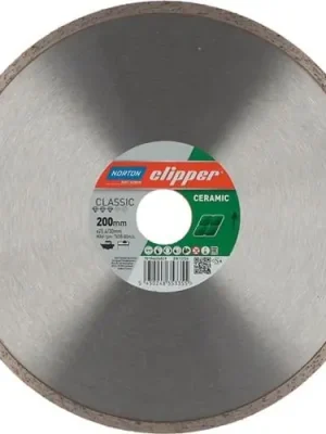 NORTON CLIPPER Diamanttrennscheibe Classic Ceramic D.200mm Bohr.30/25,4mm 1,7mm - 70184626829 Preis Gesenkt