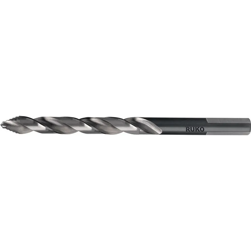 RUKO 5x Spiralbohrer FLOWSTEP Spitze DIN 338 HSS Ø 6 mm - 259060 Schnäppchen