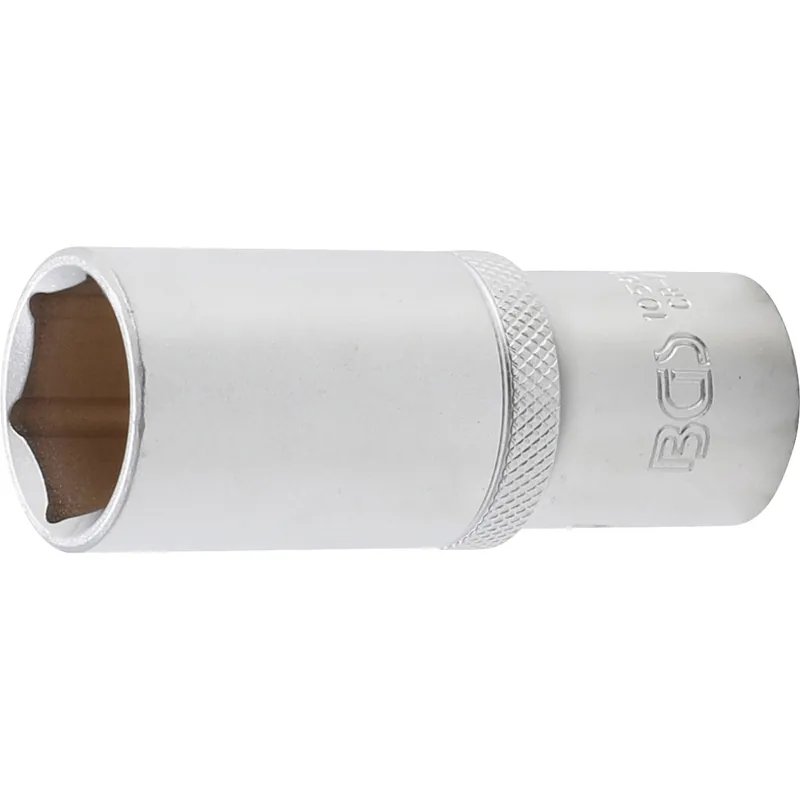 Gratis Versand BGS Steckschlüssel-Einsatz Sechskant tief Antrieb Innenvierkant 12,5 mm (1/2") SW 22 mm - 10562