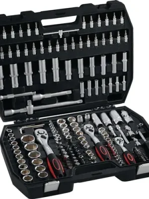 Preisknaller Now Steckschlüsselsatz 171tlg. 1/4+3/8+1/2" SW 4 - 32 mm Zähne 72 / 72 / 72 6-kant - 4000802092