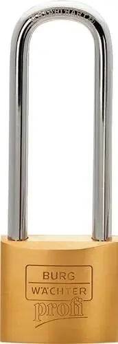 BURG-WÄCHTER Zylindervorhangschloss 116HB 30 45 Schlosskörper-B.30mm MS verschl - 116HB 30 45 Begrenztes Angebot