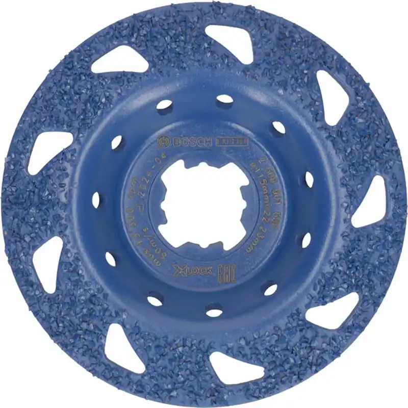 Bosch EXPERT Multi Material Carbide-Topfscheibe med. schräg X-LOCK 115 mm 22,23 mm - 2608901688 Neu Im Sortiment