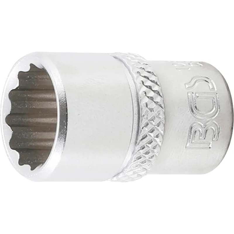 BGS Steckschlüssel-Einsatz Zwölfkant Antrieb Innenvierkant 6,3 mm (1/4") SW 7/16" - 10878 Garantierte Lieferung