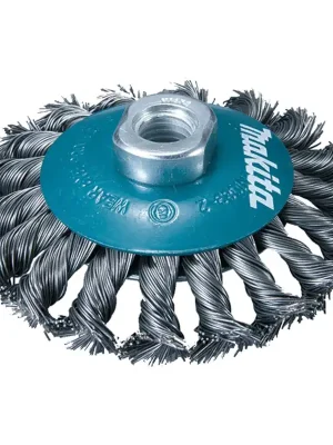 Zertifiziert Makita Rundbürste gezopft 100mm - D-39861
