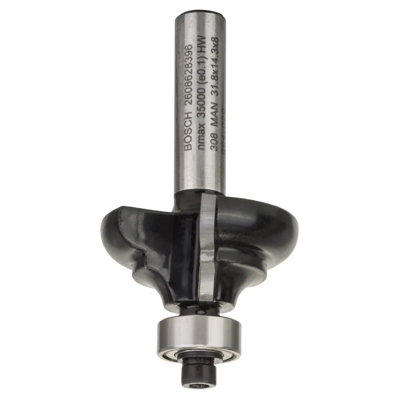 Neu Im Sortiment Bosch Profilfräser C 8 mm R1 4,8 mm B 9,5 mm L 14 mm G 57 mm - 2608628396