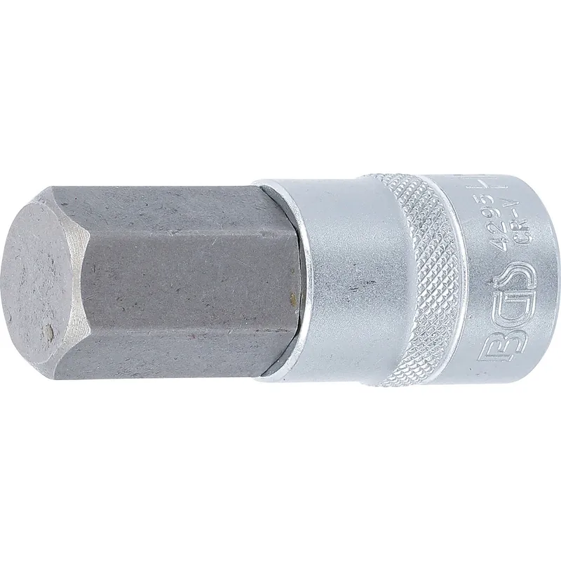 Preiswert BGS Bit-Einsatz Länge 70 mm Antrieb Innenvierkant 12,5 mm (1/2") Innensechskant 22 mm - 4295