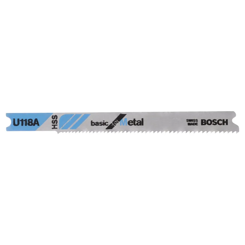 Bosch 3x Stichsägeblatt U 118 A Basic for Metal - 2608631511 Aktuell