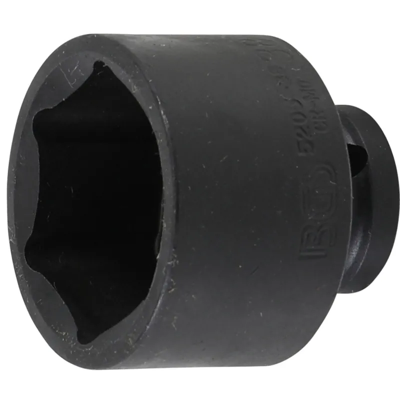 BGS Kraft-Steckschlüssel-Einsatz Sechskant Antrieb Innenvierkant 12,5 mm (1/2") SW 38 mm - 5205-38 Sonderangebot