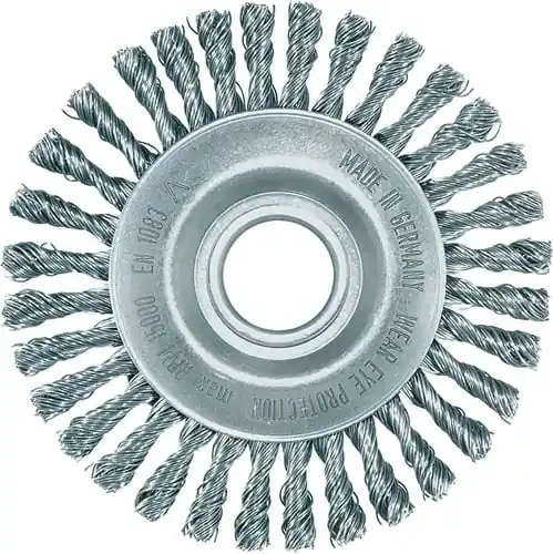 Lessmann Rundbürste Ø115 mm STA 15.000 min-¹ - 472201EZ Super-Preis