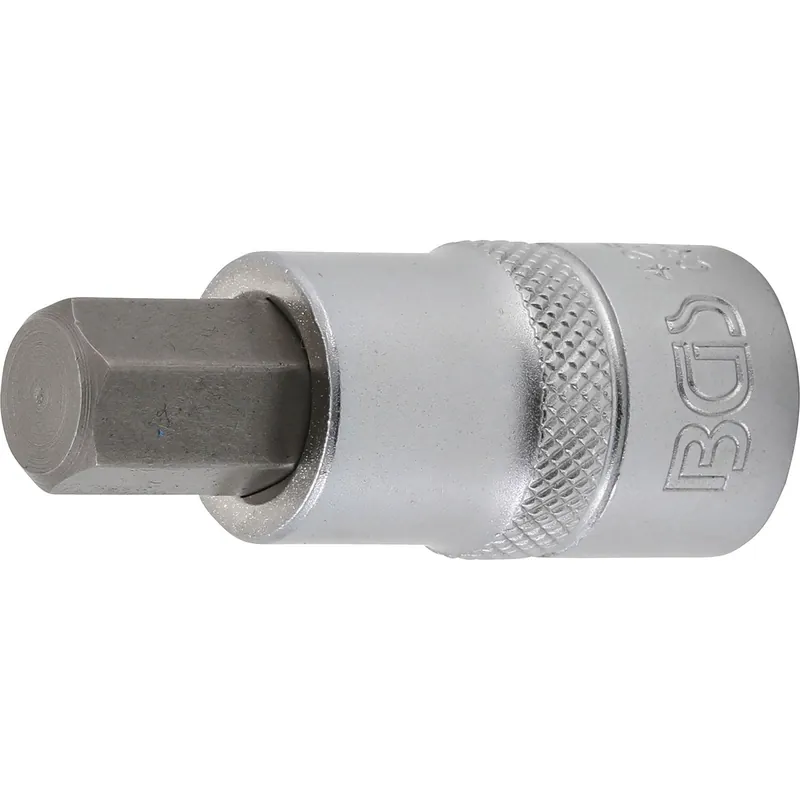 Schneller Versand BGS Bit-Einsatz Antrieb Innenvierkant 12,5 mm (1/2") Innensechskant 12 mm - 4256