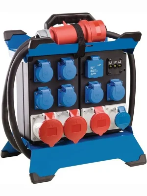 Nur Heute as Schwabe CEE-Standstromverteiler STECKY DUO 4 CEE-Stecker 400V, 32 A, 5-polig - 60934