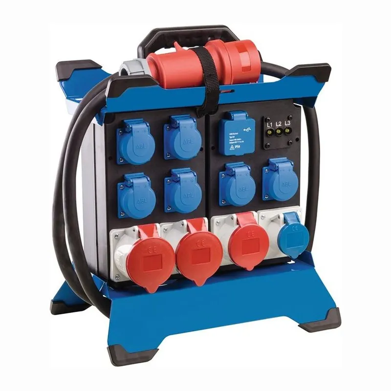 Nur Heute as Schwabe CEE-Standstromverteiler STECKY DUO 4 CEE-Stecker 400V, 32 A, 5-polig - 60934