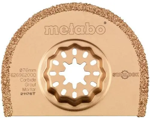 Bestpreis Segmentsägeblatt Starlock D.85mm HM bestreut Korn 30 Zahnt. Riff 30 Metabo