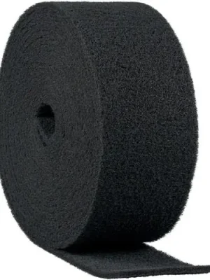 Bestpreis Schleifvliesrolle NRO 500 L.10m B.115mm medium schwarz KLINGSPOR