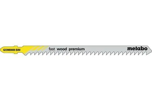 Beliebt Stichsägeblätter fast wood premium Nutz-L.126mm Zahnt4mm BiM geschl.geschr. 5St.