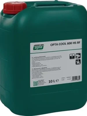 Hochleistungskühlschmierstoff Cool 600 HS BF wassermischbar 10l Kanister OPTA Markenware