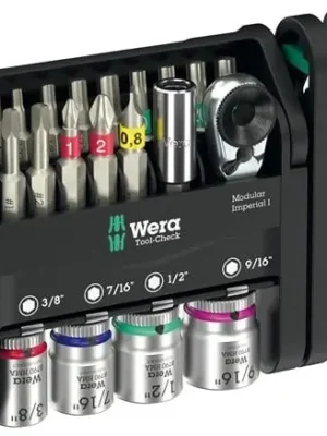 Bitsortiment Tool-Check Modular Imperial 1 21-tlg.WERA Must-Have