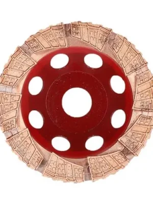 Echt Diamantschleiftopf 125mm D.125x22,23mm EN 13236 NORTON CLIPPER