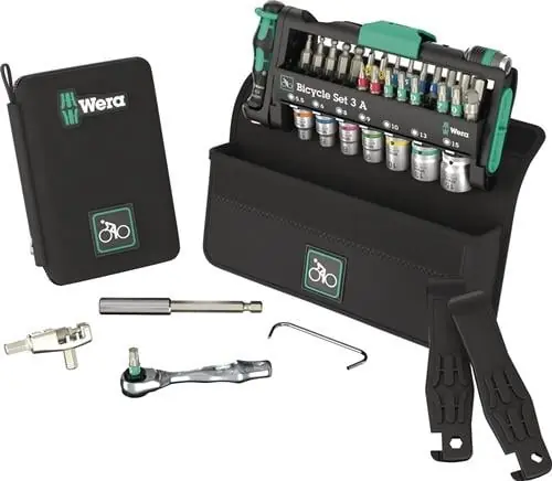 Bit-/Steckschlüsselset Bicycle Set 3 A 38-tlg.BZT PH/TORX®/Schlitz/6-KT.WERA Beliebt