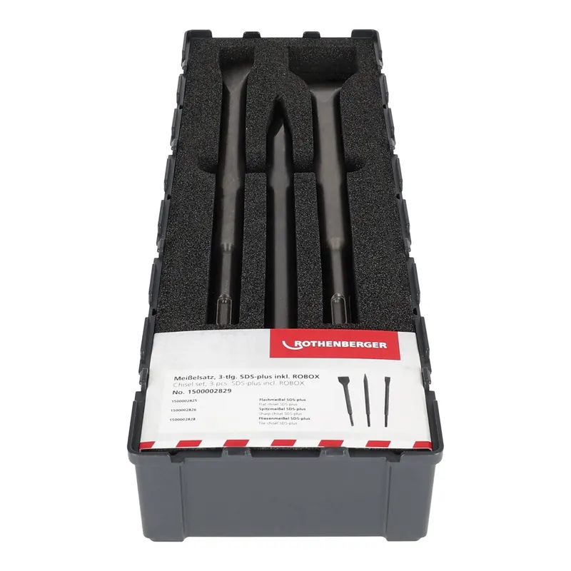 Preisknaller ROTHENBERGER Meißelsatz 3-tlg SDS-plus - 1500002829