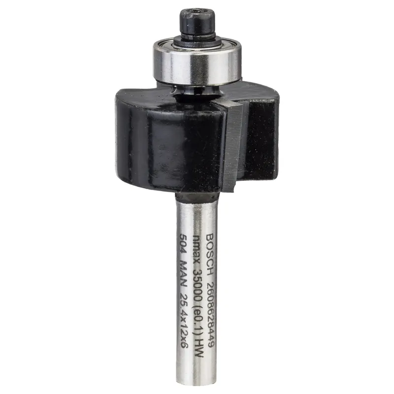 Ausverkauf Bosch Falzfräser 6 mm D1 25,4 mm L 12,4 mm G 54 mm - 2608628449