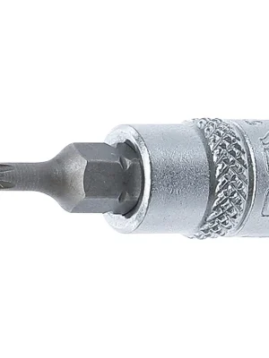 Angebot BGS Bit-Einsatz Antrieb Innenvierkant 6,3 mm (1/4") TS-Profil (für Torx Plus) mit Bohrung TS10 - 5184-TS10