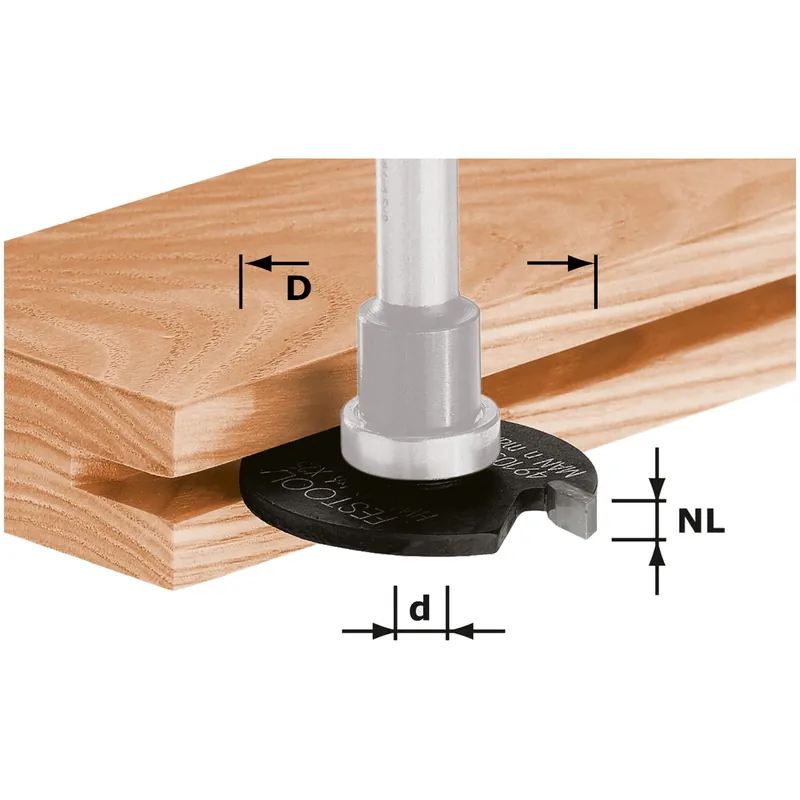 Nur Heute Festool Scheibennutfräser HW HW D40x5 - 491060