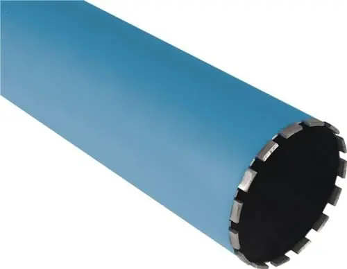 TYROLIT Diamantbohrkrone Premium D.102mm L.450mm f.Beton 1 1/4 Zoll - 34018475 Neu Im Sortiment