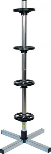 Felgenbaum f.PKW-Felgen b.295mm Reifenbreite H.1015 mm/Länge Fuß:460mm 2,24kg - 82110 Preisknaller