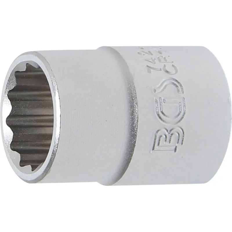BGS Steckschlüssel-Einsatz Zwölfkant Antrieb Innenvierkant 20 mm (3/4") SW 24 mm - 7424 Neuheit
