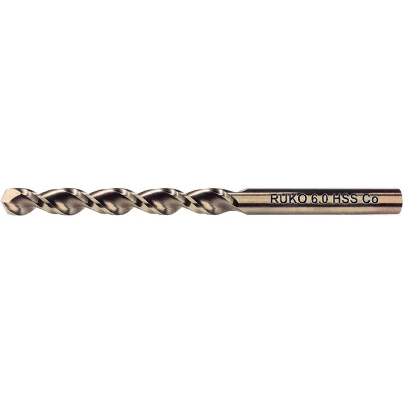 Finale Aktion RUKO 10x Spiralbohrer DIN 338 UTL 3000 HSSE-Co 5 Ø 3,2 mm - 229032