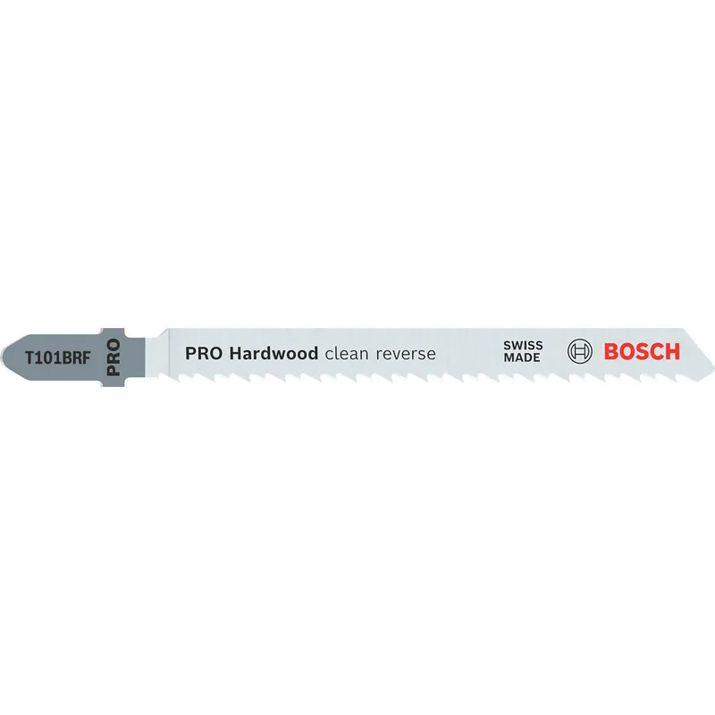 Kostenloser Versand Bosch PRO Hardwood clean reverse T101BRF Stichsägeblatt 100 mm 25-tlg. - 2608634989