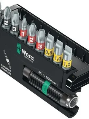 Kostenfreie Lieferung Wera Bitsortiment Bit-Check 10 BiTorsion 1 10tlg. - 5056374001