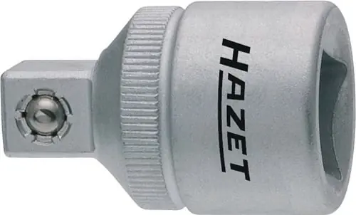 Echt Hazet Reduzierstück 958 Antriebs-4-KT.1/2 Zoll Abtriebs-4-KT.3/8 Zoll L.36mm - 958-2