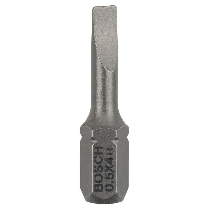 Bosch 3x Schrauberbit Extra-Hart, S 0,5 x 4,0, 25 mm - 2607001457 Must-Have