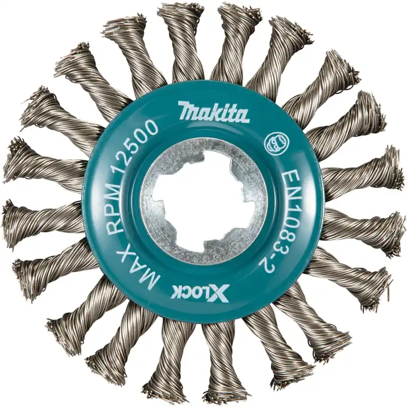 Must-Have Makita Rundbürste 115 mm VA X-Lock - D-73352