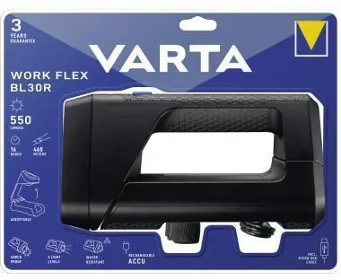 Varta Arbeitsleuchte Work Flex BL 30 R 18684101401 Neu Im Sortiment