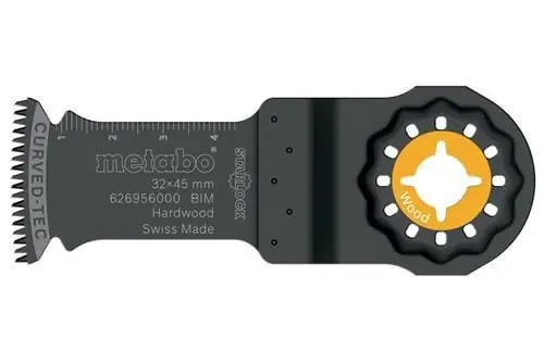 Tauchsägeblatt Starlock L.45mm B.32mm HCS Zahnt. 1,8mm/14TPI 1 St. Metabo Neu
