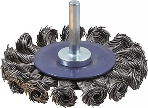 Ausverkauf Rundbürste D.75mm 6mm Drahtstärke 0,5mm STA 12mm 20000min-¹ OSBORN